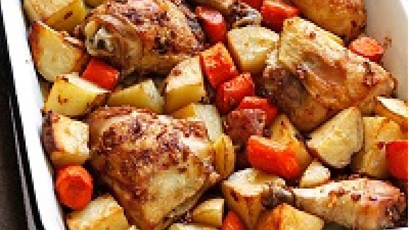 دستور پخت خوراک مرغ با سیب زمینی را بخوانید