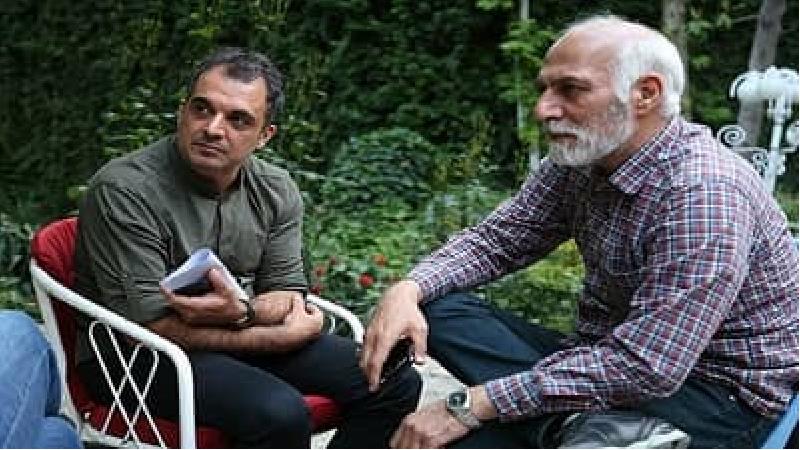 عکسی از پشت صحنه سریال یاور