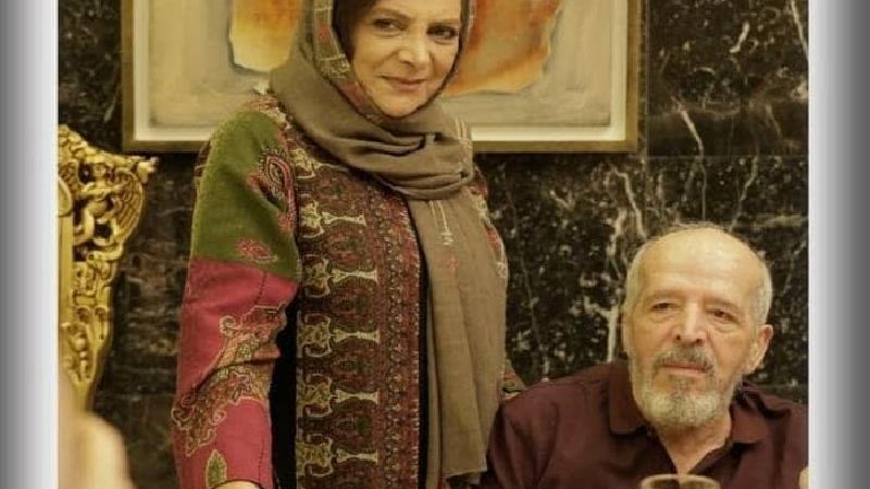 محسن قاضی مرادی و همسرش مهوش وقاری