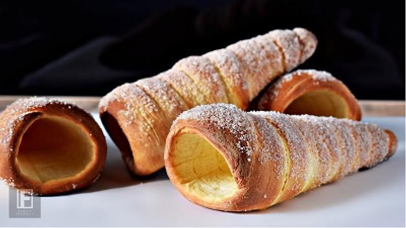 طرز تهیه و دستور پخت نان قیفی را یاد بگیرید