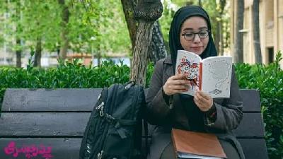 مهسا غفوری بازیگر نقش ماهسو در سریال روزهای آبی 