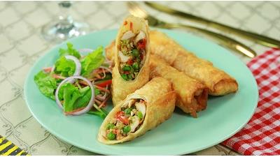 طرز تهیه و دستور پخت رول سبزیجات چگونه است