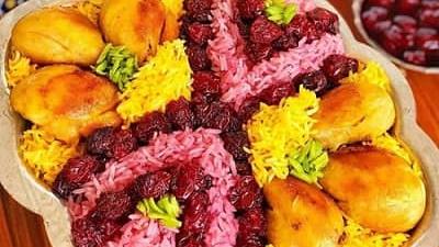 دستور پخت آلبالو پلو برای دو نفر چگونه است