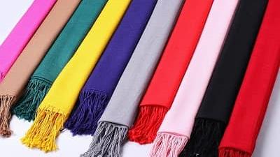 آموزش نحوه ست کردن شال و روسری