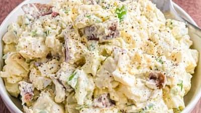 سالاد تاتار سیب زمینی، جایگزین شام