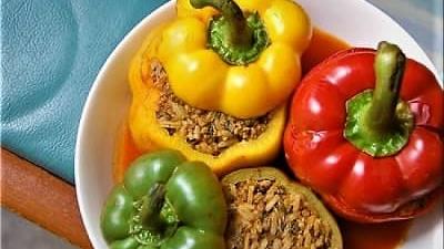 طرز تهیه و دستور پخت دلمه فلفل