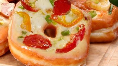 روش درست کردن دونات پیتزایی چگونه است