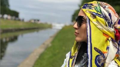 خاطره اسدی بازیگر نقش سارا در سریال سقوط یک فرشته