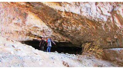 غار بادامستان از قدمتی کهن برخوردار است