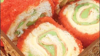 در جشن تولد بچه ها رول ژامبون درست کنید