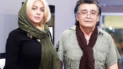 رضا رویگری در کنار همسرش تارا