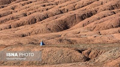 کویر کوه سرخ سمنان جایی برای زیبا برای سفر است
