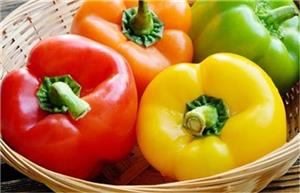 فلفل دلمه ای از مواد لازم برای کوکوی چیبس است