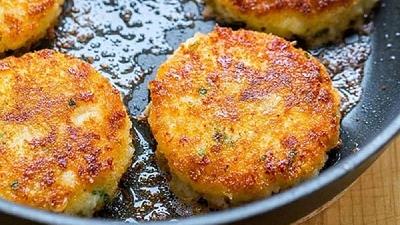 ترفندهایی برای نچسبیدن کوکو سیب زمینی