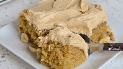 کیک کره بادام زمینی را چطور درست می کنند