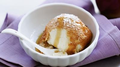 طرز تهیه بستنی سرخ شده چگونه است