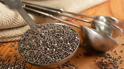 دانه های چیا سرشار از کلسیم هستند