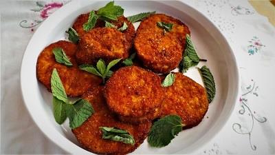 کتلت بادمجان، یک غذای رژیمی