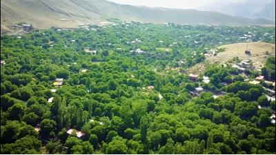 روستای ارنگه از دیدنی هیا جاده چالوس است