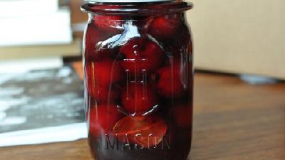 طرز تهیه ترشی آلبالو چگونه است