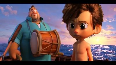 عکسی از کارتون پسر دلفینی