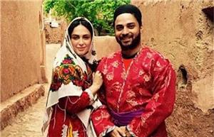 بابک جهانبخش و همسرش