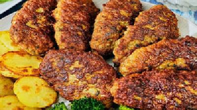 طرز تهیه و دستور پخت کتلت عدس را یاد بگیرید
