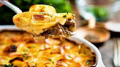 چگونه با گوشت چرخ کرده سوفله درست کنیم