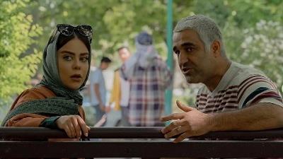 الهام اخوان در کنار پژمان جمشیدی در سریال آفتاب پرست