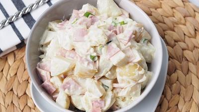 سالاد سیب زمینی را چطور درست می کنند