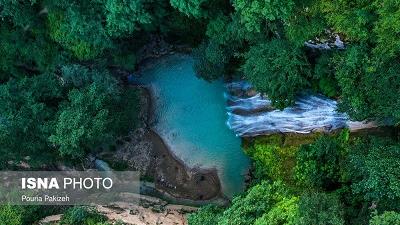 ابشار لوه در شهرستان گالیکش قرار دارد