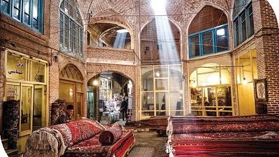 بازار تبریز مورد توجه گردشگران خارجی است