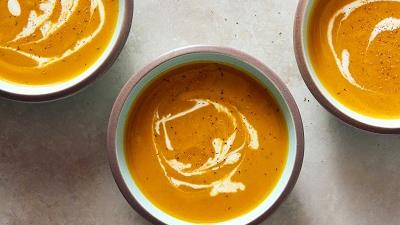 سوپ کدو حلوایی را چطور درست می کنند