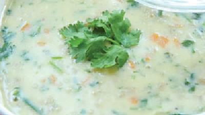 سوپ گشنیز را چطوری درست می کنند