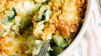 کاسرول کدو سبز را چطور درست می کنند