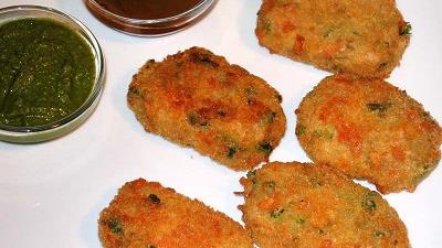 طرز تهیه و دستور پخت کتلت سبزیجات را یاد بگیرید