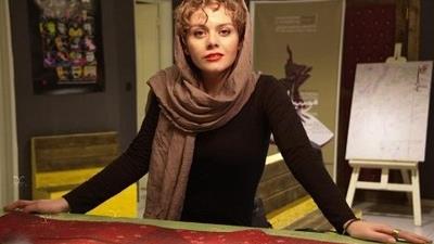 غزاله نظر بازیگر نقش سیمین در سریال شهباز