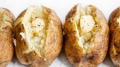 دستور پخت انواع مختلف سیب زمینی شکم پر