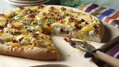 پیتزا سیب زمینی را چطوری بدون فر درست کنیم