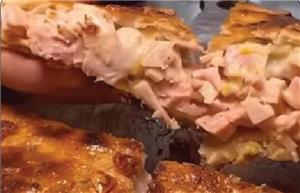 پیتزا را چگونه با نان سنگک درست کنیم