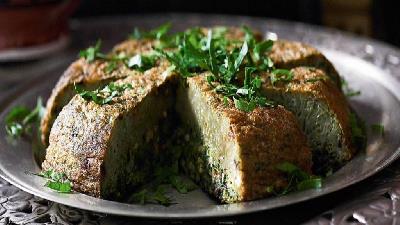 ترفندهایی برای پف کردن کوکو سبزی