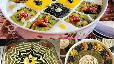 آش رشته را چطور تزیین کنیم