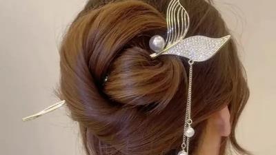 کانزاشی یک اکسسوری زیبا برای مو