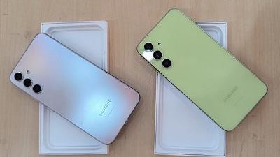 دو گوشی A24 و A34