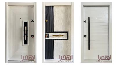 درب ضد سرقت سفید اهورا درب