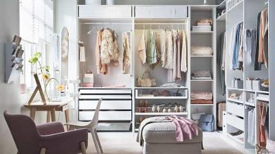 منظم کردن کمد لباس