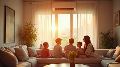 کولر گازی در خانه