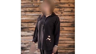 مانتو زنانه گلدوزی ابروبادی عمده ( بسته 4 تایی)