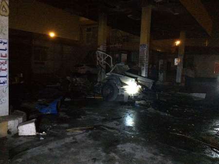 انفجار مرگبار در جایگاه سی‌ان‌جی در اهواز