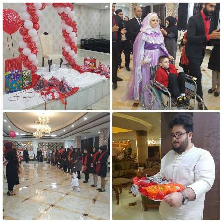 جشن دامادی برای کودک ۷ ساله سرطانی